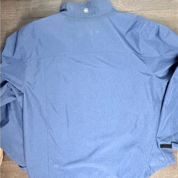 Swiss Tech Blue Windbreaker Lightweight Jacket - Picture 5 of 6